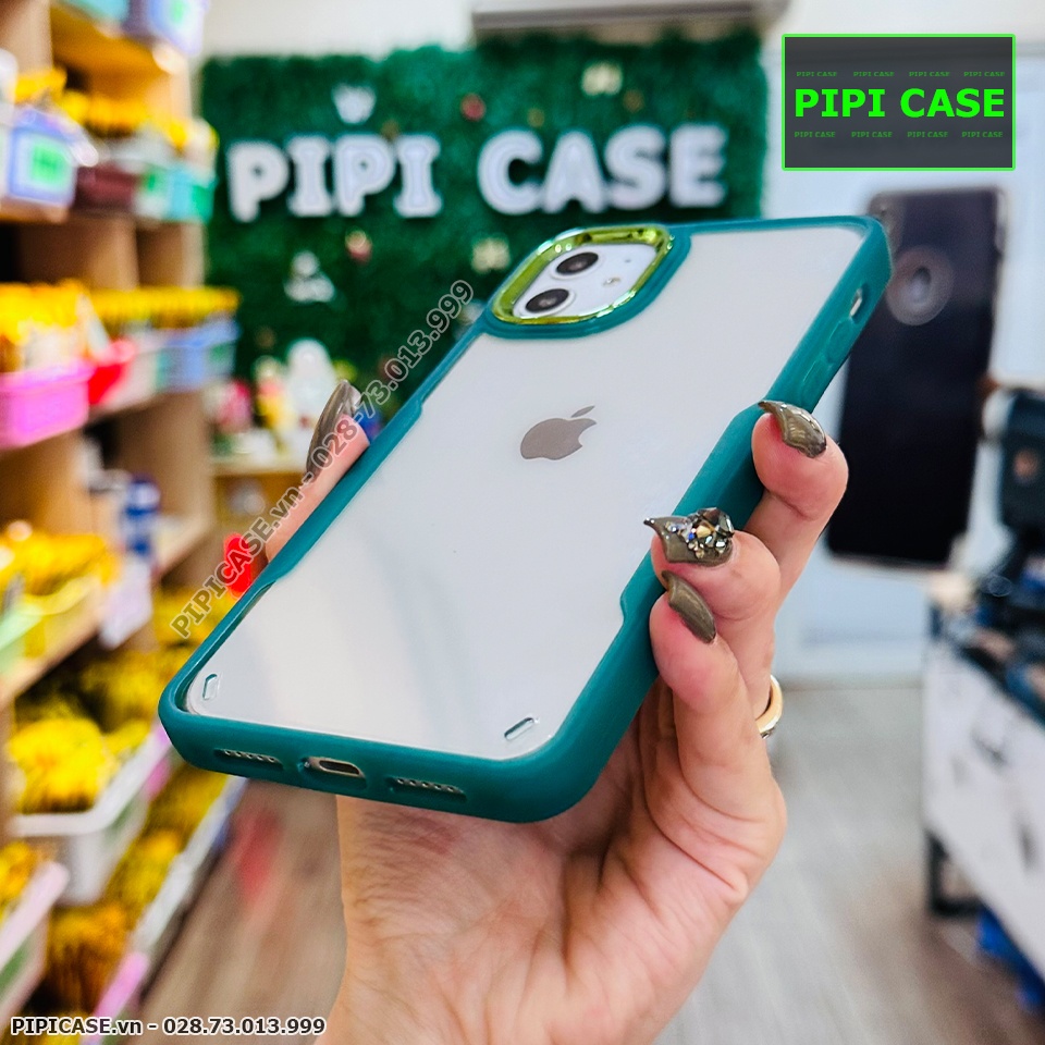 Ốp Lưng iPhone 12 - Good - Xanh Rêu