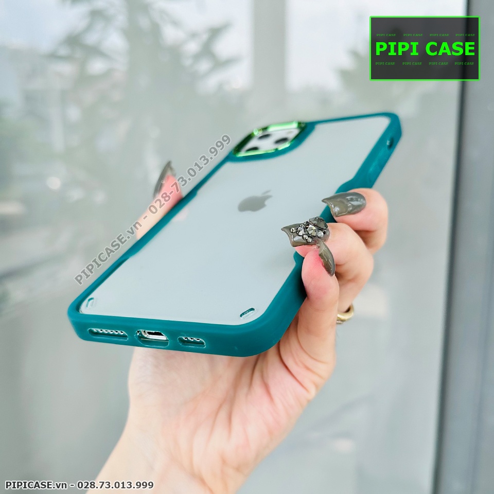 Ốp Lưng iPhone 11 Pro Max - Good - Xanh Rêu