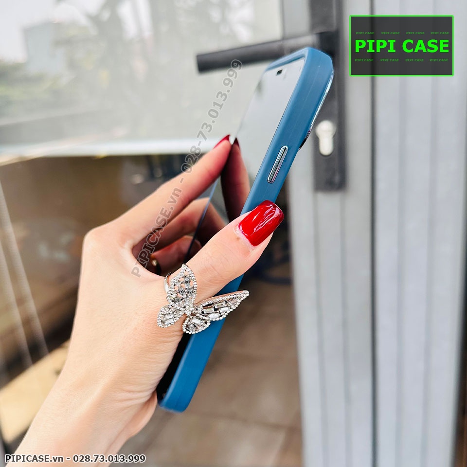 Ốp Lưng iPhone 11 Pro Max - Photo - Xanh Dương