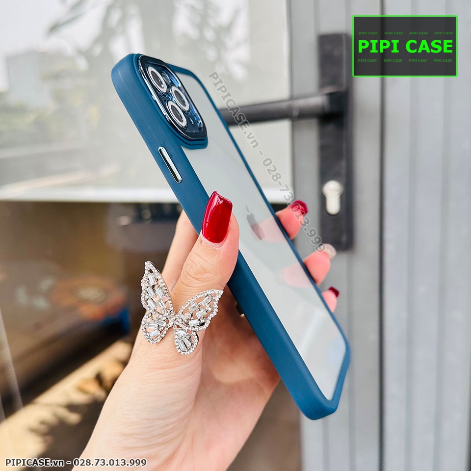 Ốp Lưng iPhone 11 Pro Max - Photo - Xanh Dương