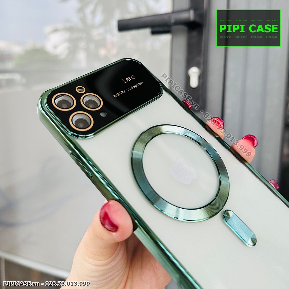 Ốp Lưng iPhone 11 Pro Max - Electronic - Xanh Lá