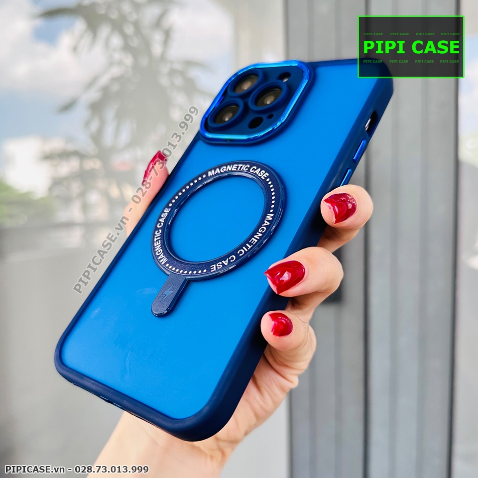 Ốp Lưng iPhone 14 Pro Max - Simon - Xanh Dương