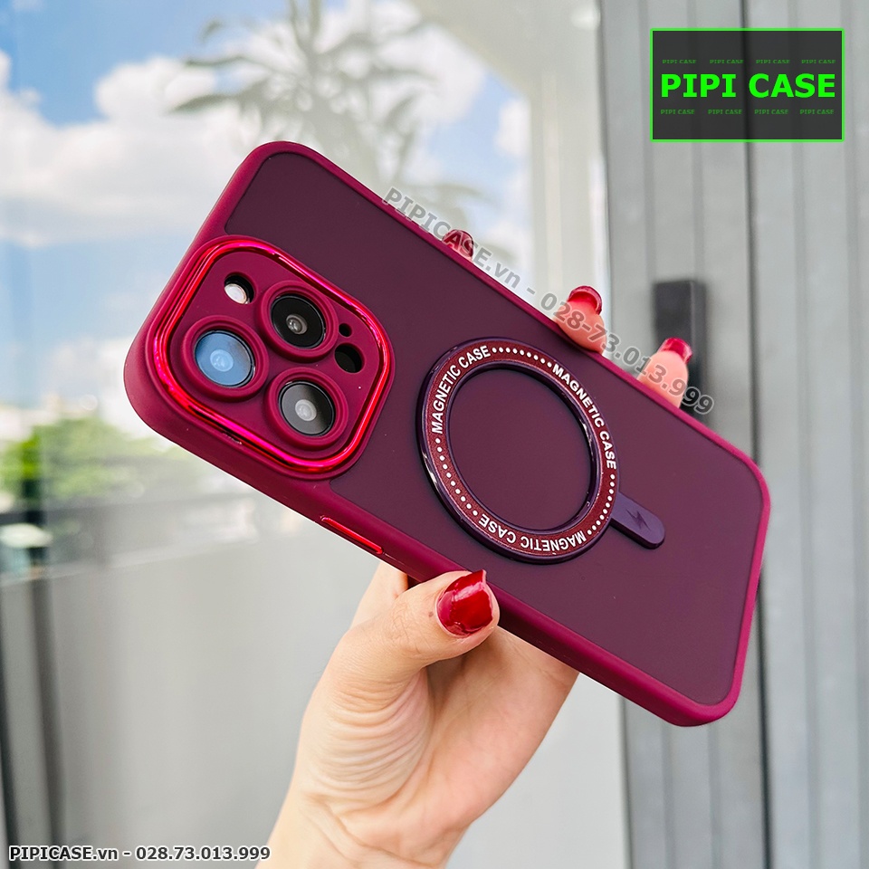 Ốp Lưng iPhone 14 Pro Max - Simon - Đỏ