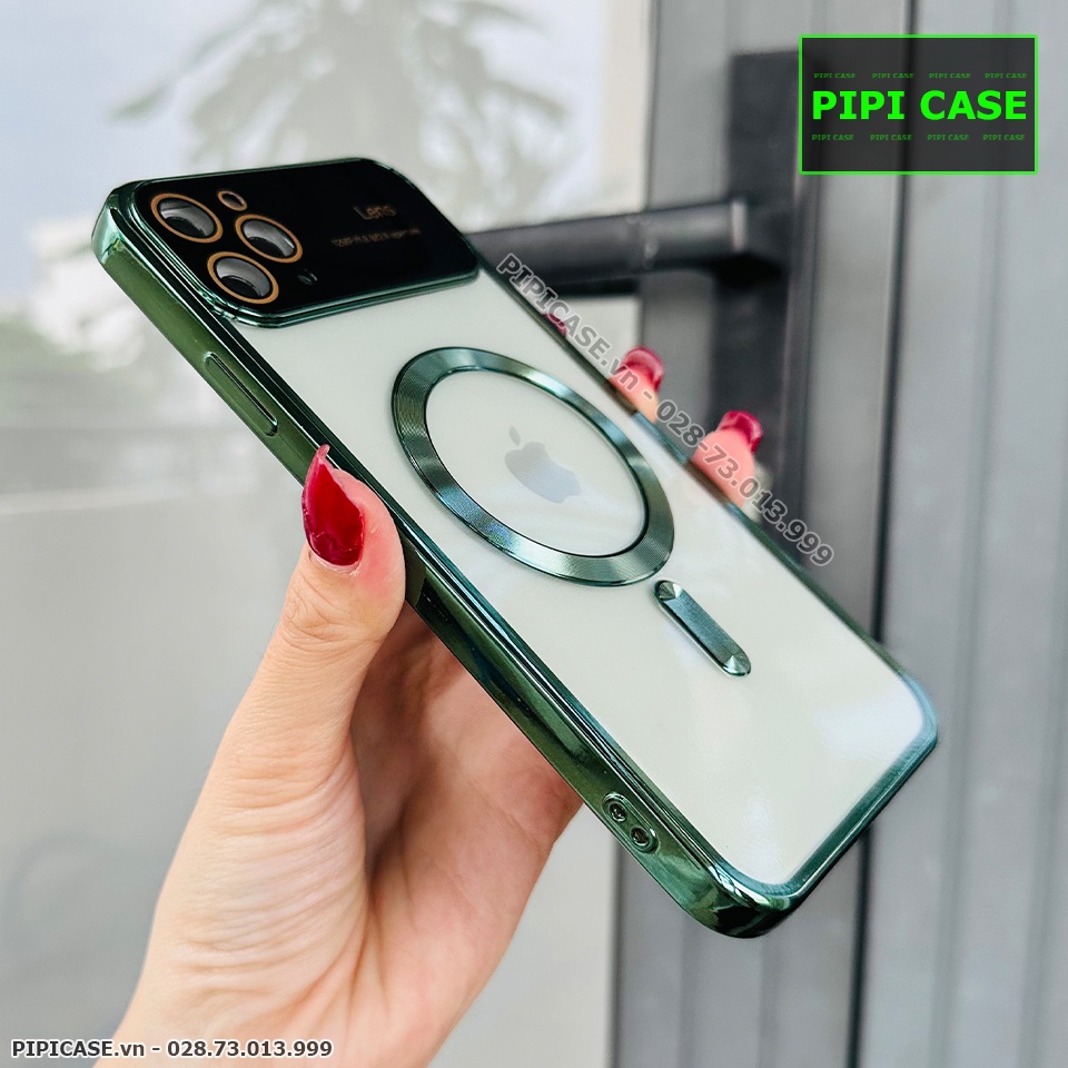 Ốp Lưng iPhone 11 Pro Max - Electronic - Xanh Lá