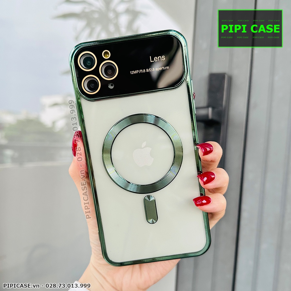 Ốp Lưng iPhone 11 Pro Max - Electronic - Xanh Lá