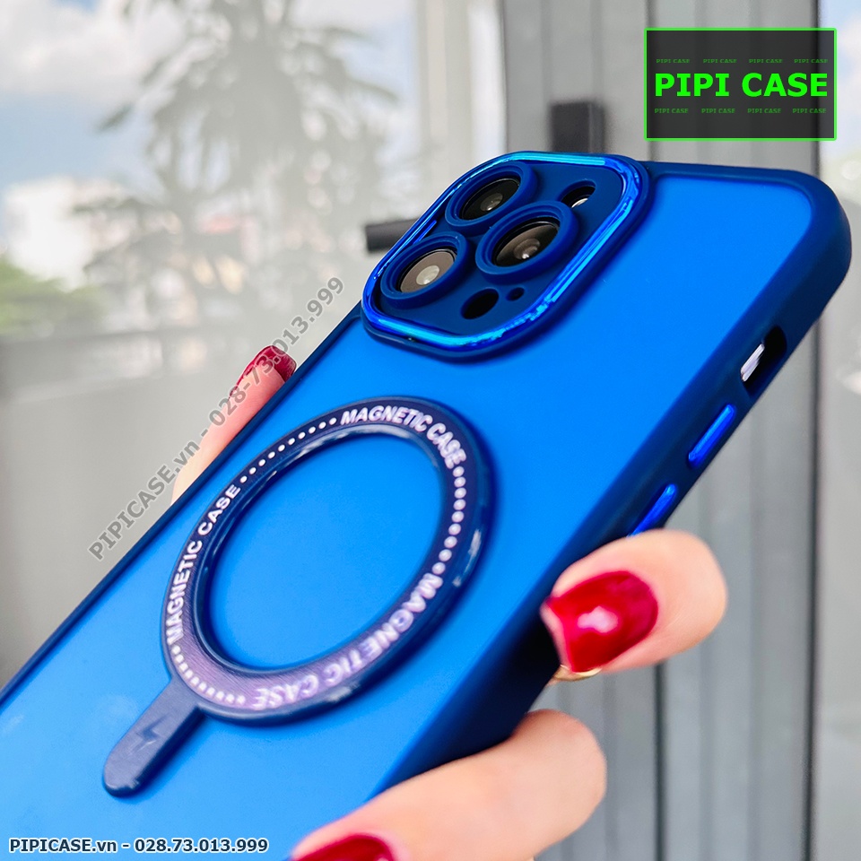 Ốp Lưng iPhone 14 Pro Max - Simon - Xanh Dương