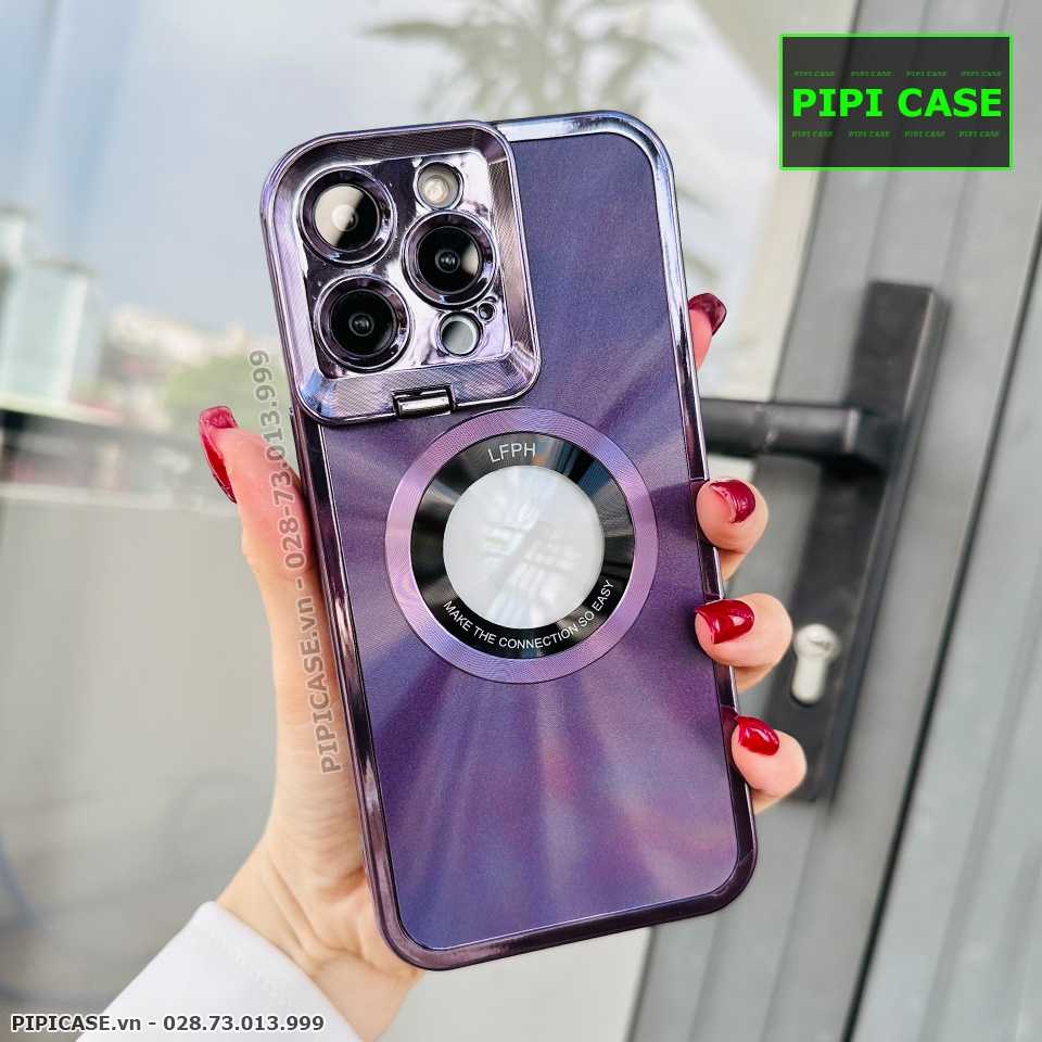 Ốp Lưng iPhone 13 Pro Max - Goden - Tím
