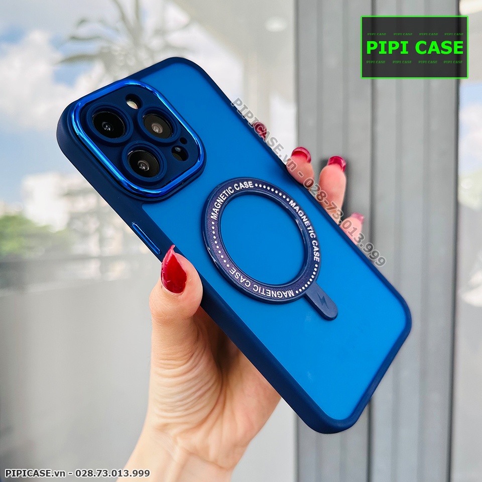 Ốp Lưng iPhone 14 Pro Max - Simon - Xanh Dương