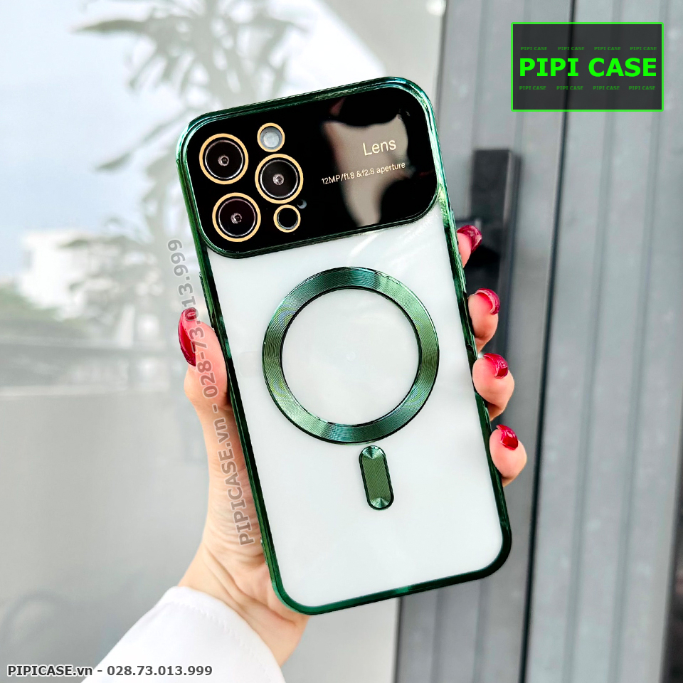Ốp Lưng iPhone 12 Pro Max - Electronic - Xanh Lá