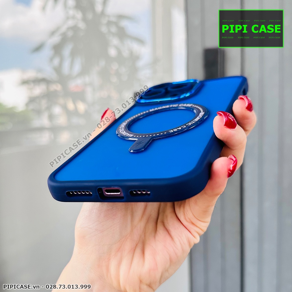 Ốp Lưng iPhone 14 Pro Max - Simon - Xanh Dương