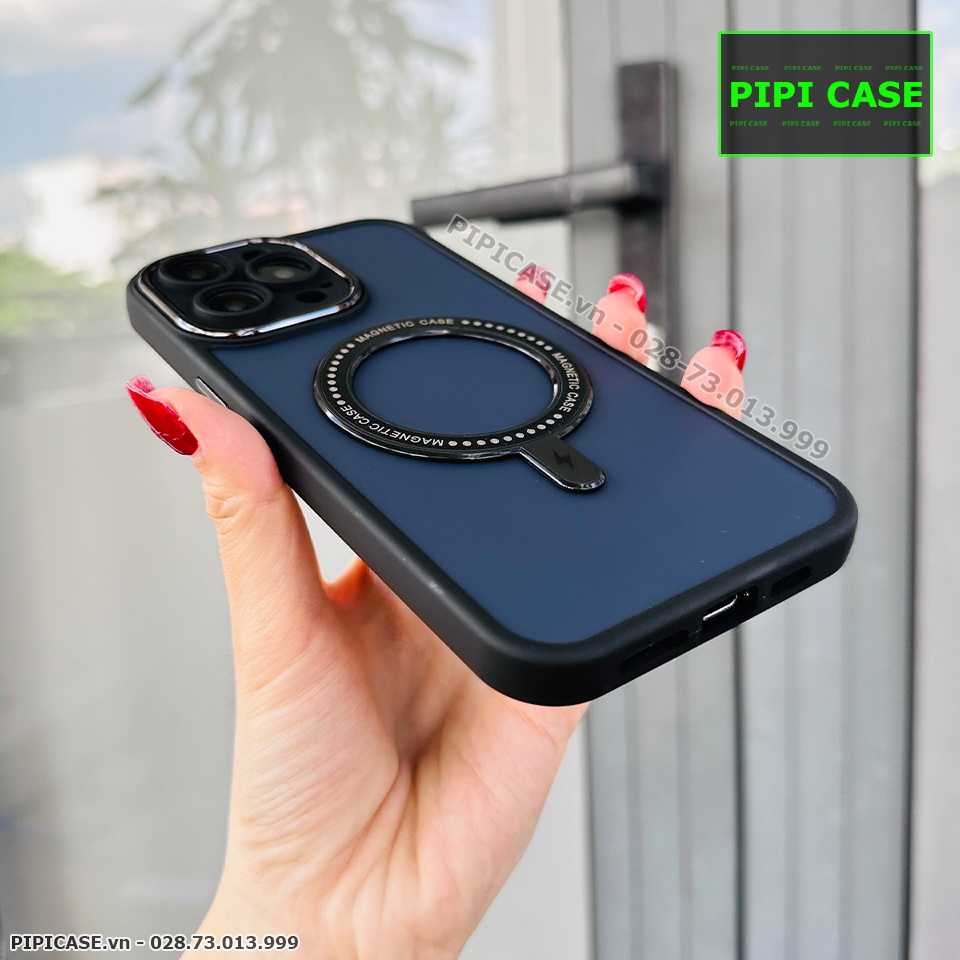 Ốp Lưng iPhone 14 Pro Max - Simon - Đen