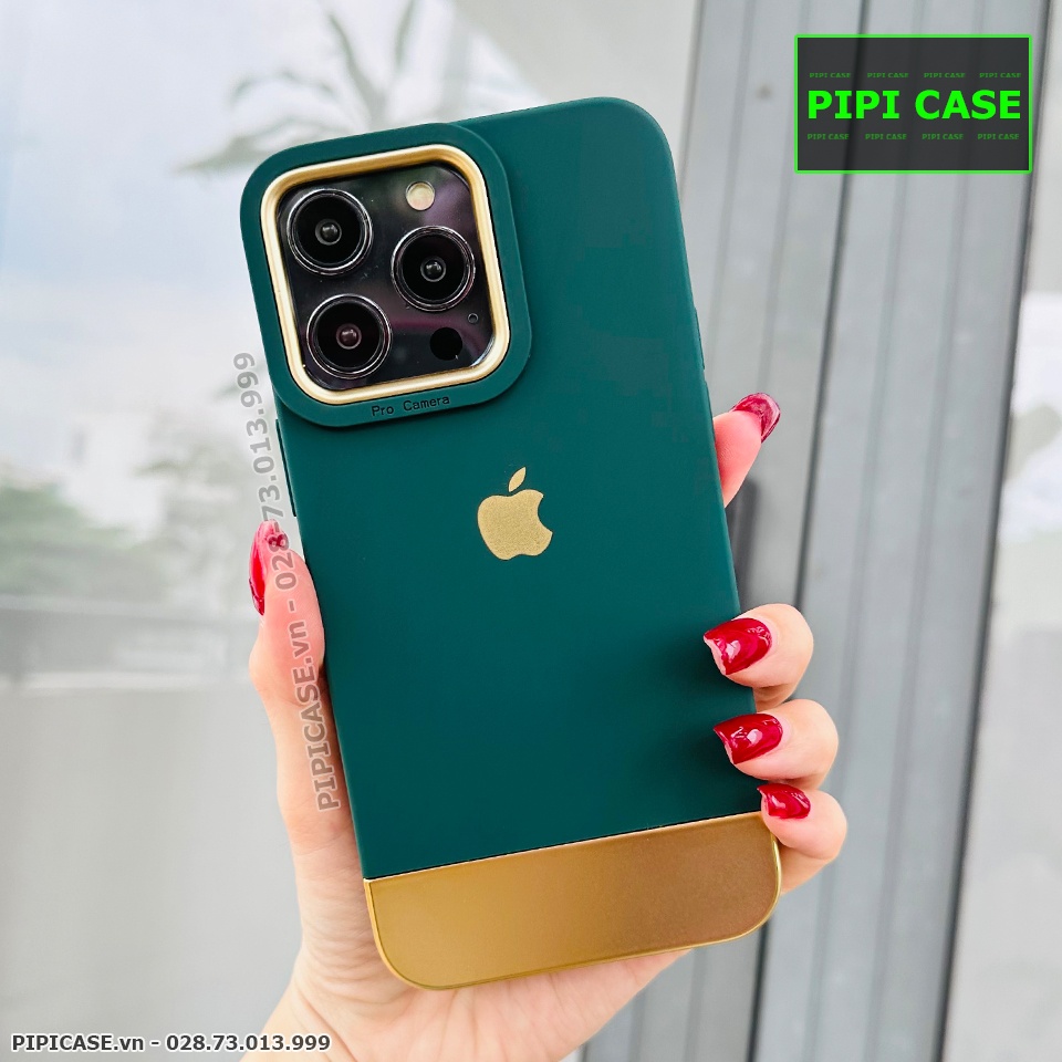 Ốp Lưng iPhone 14 Pro Max - Sunshine - Xanh Rêu