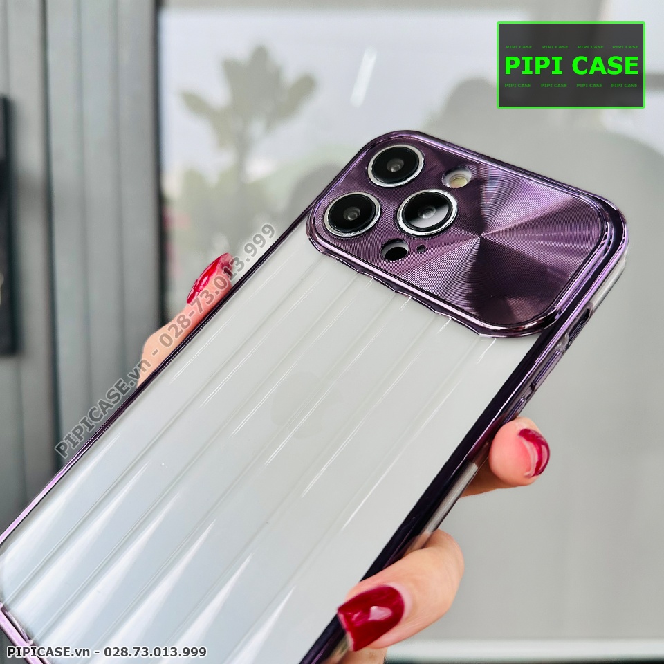 Ốp Lưng iPhone 13 Pro Max - Cin - Tím
