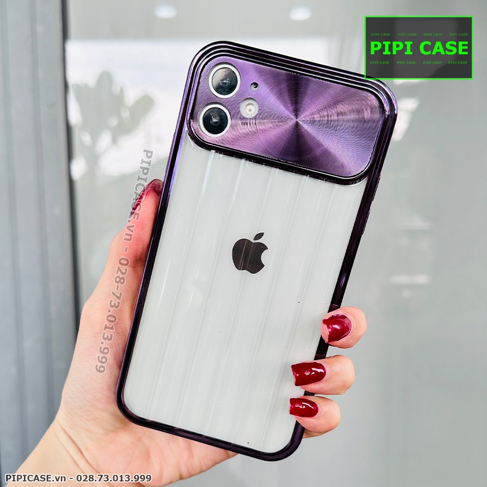 Ốp Lưng iPhone 12 - Cin - Tím