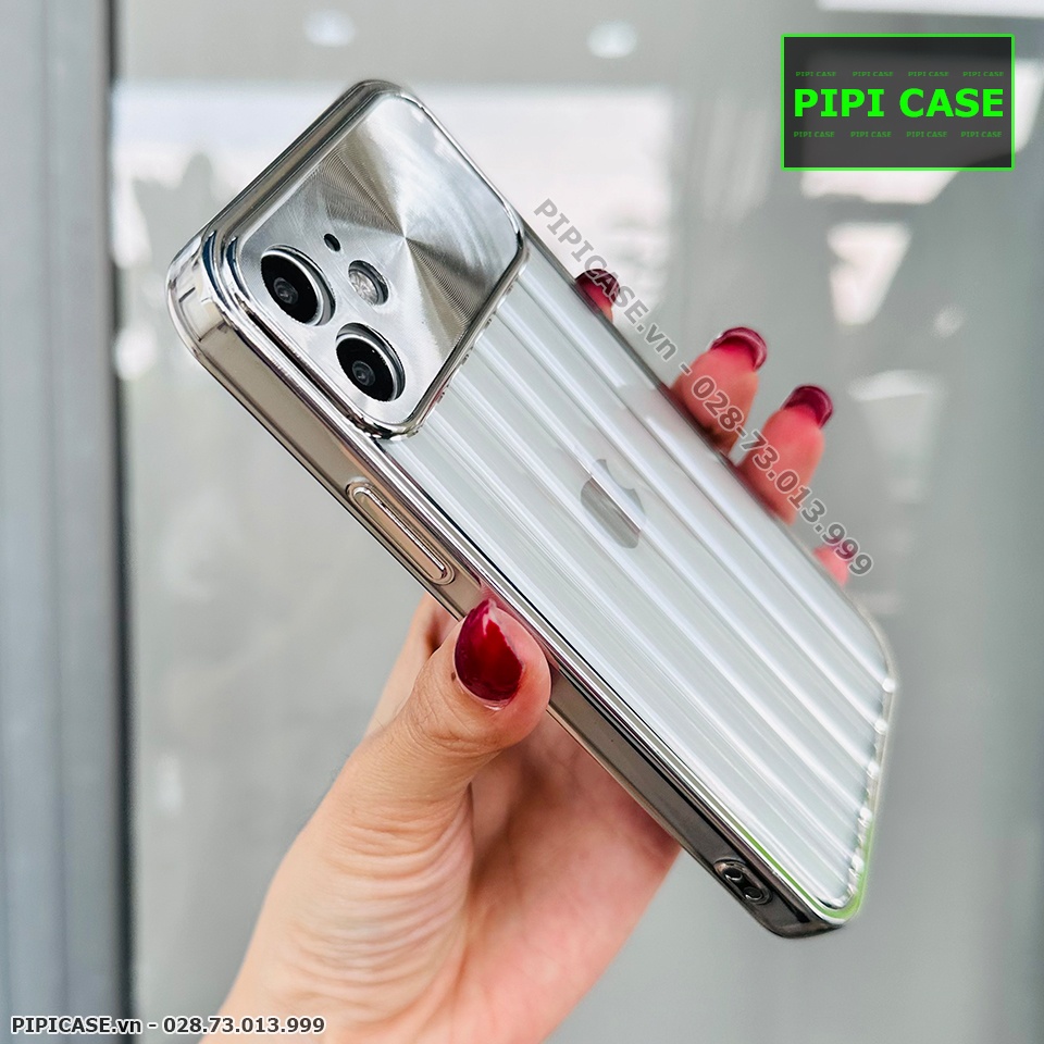 Ốp Lưng iPhone 12 - Cin - Bạc