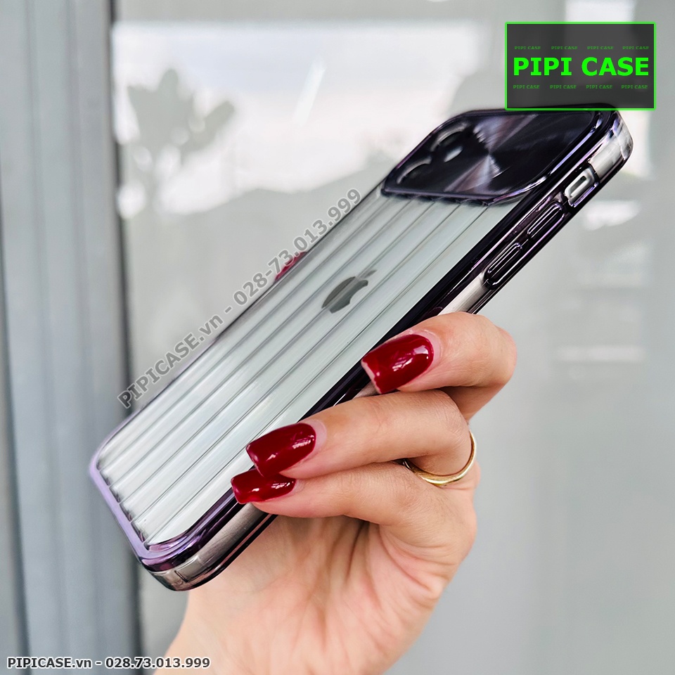 Ốp Lưng iPhone 12 - Cin - Tím