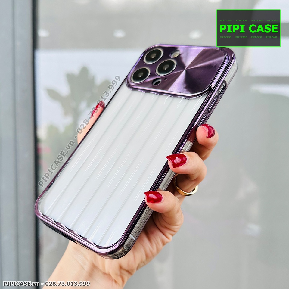 Ốp Lưng iPhone 13 Pro Max - Cin - Tím