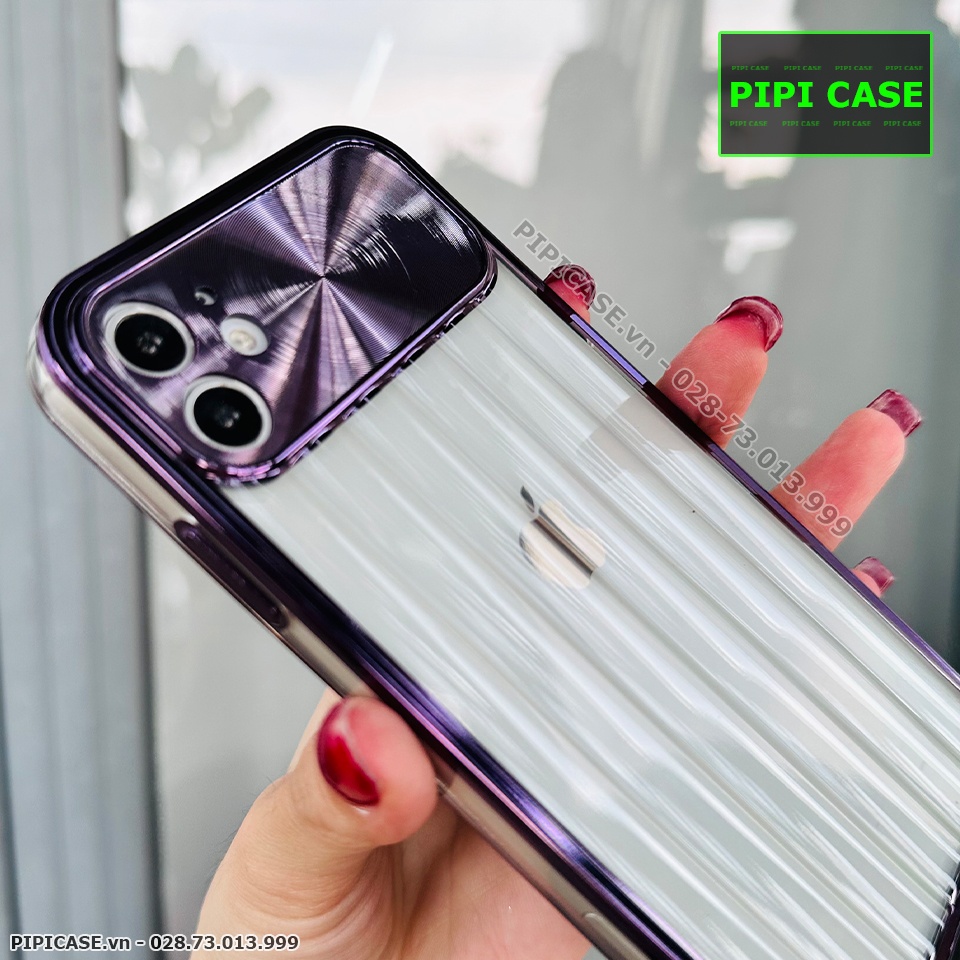 Ốp Lưng iPhone 12 - Cin - Tím