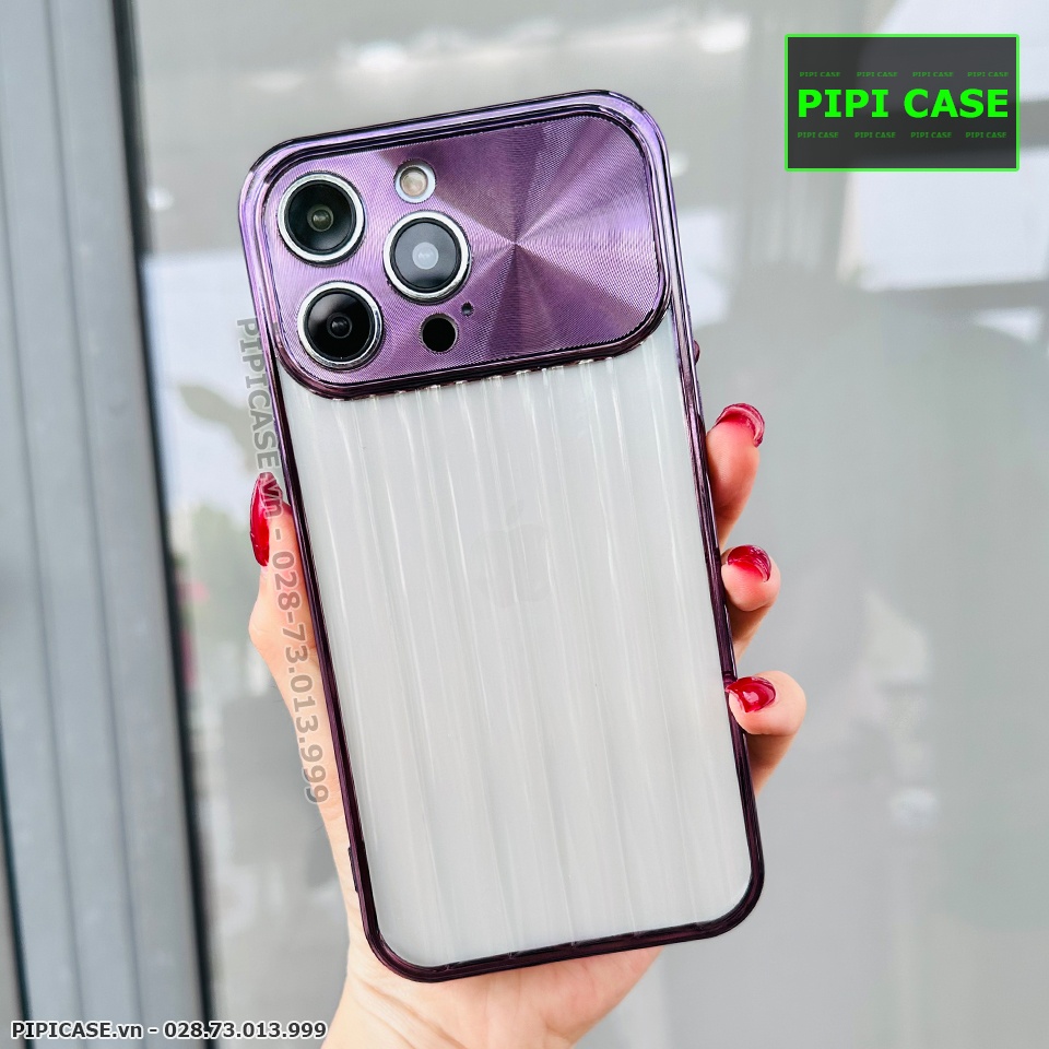 Ốp Lưng iPhone 13 Pro Max - Cin - Tím