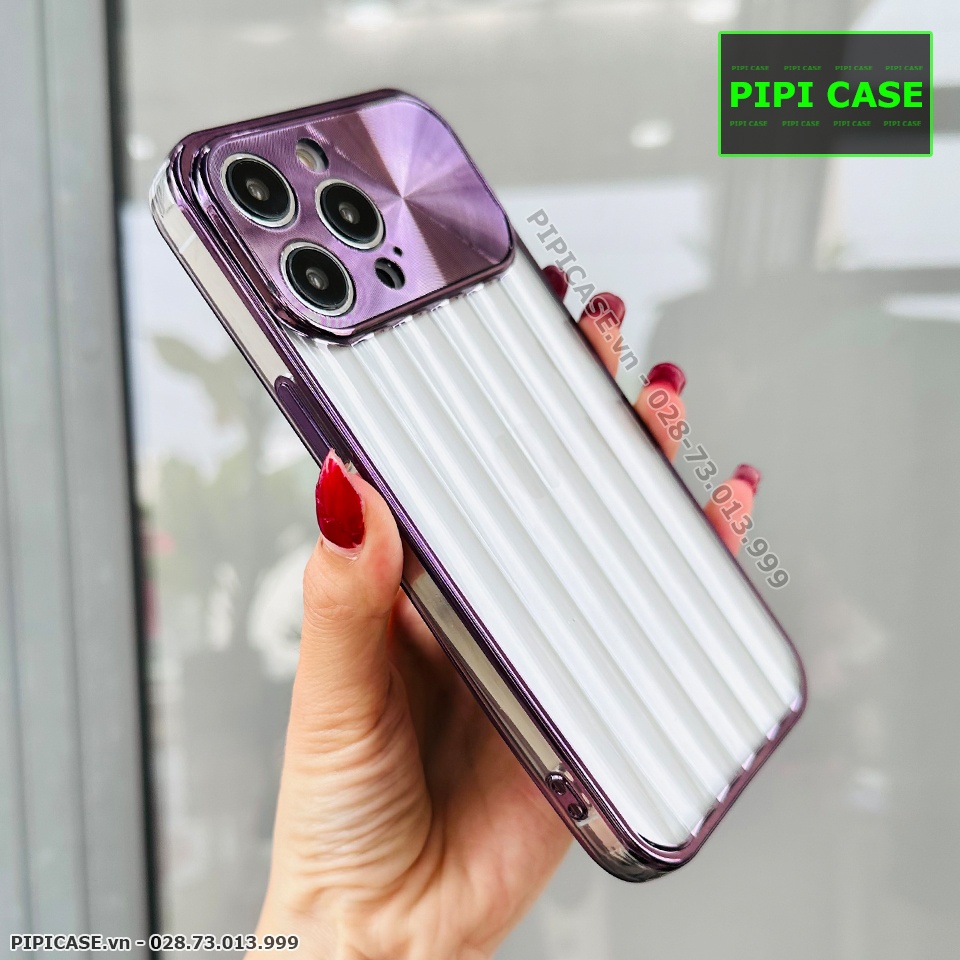 Ốp Lưng iPhone 13 Pro Max - Cin - Tím