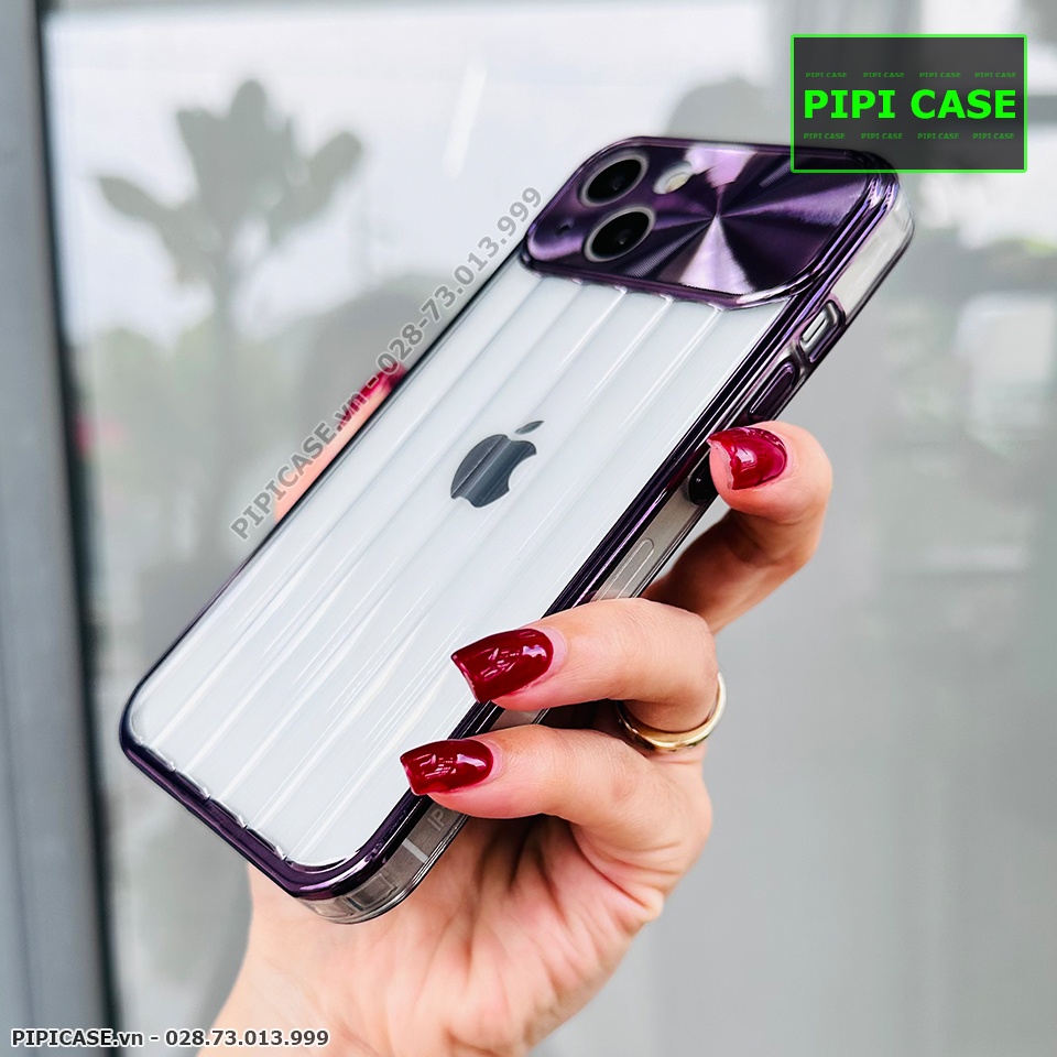Ốp Lưng iPhone 13 - Cin - Tím