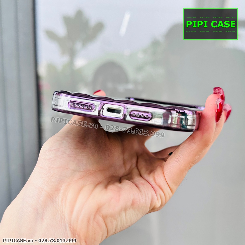 Ốp Lưng iPhone 13 Pro Max - Cin - Tím