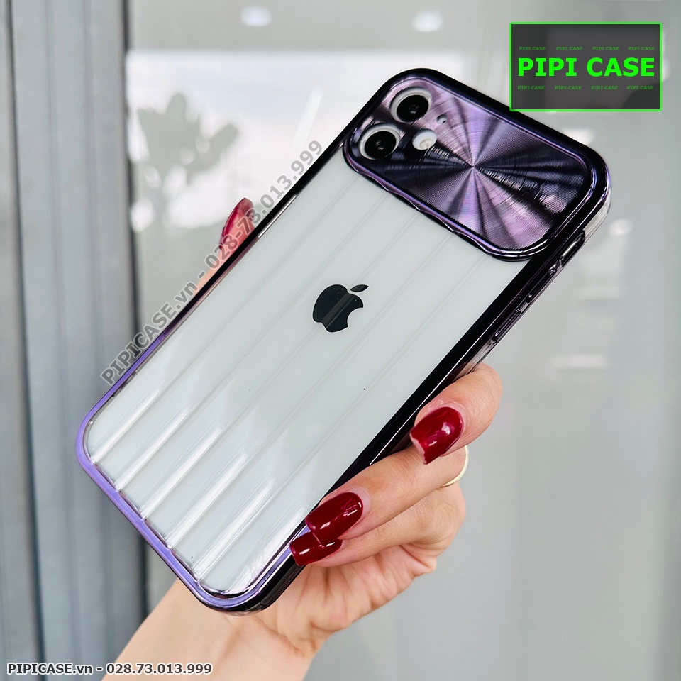 Ốp Lưng iPhone 12 - Cin - Tím