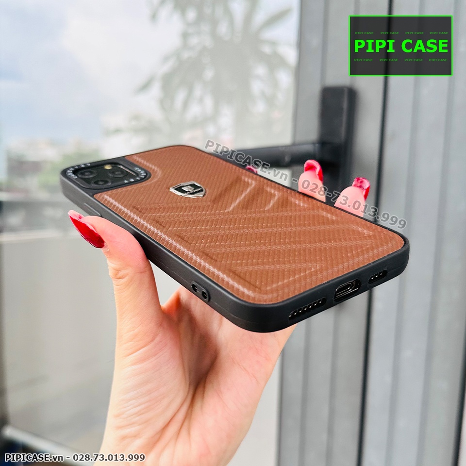Ốp Lưng iPhone 11 Pro Max - Time - Nâu