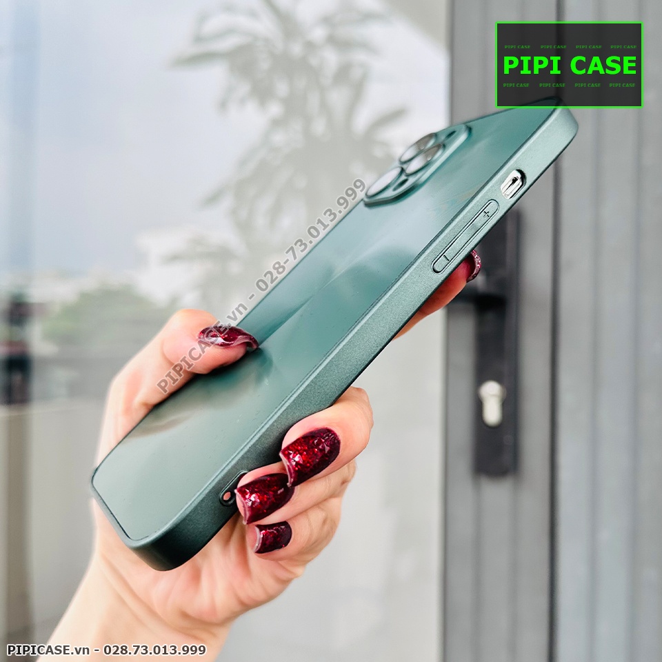 Ốp Lưng iPhone 12 Pro Max - Show - Xanh Rêu