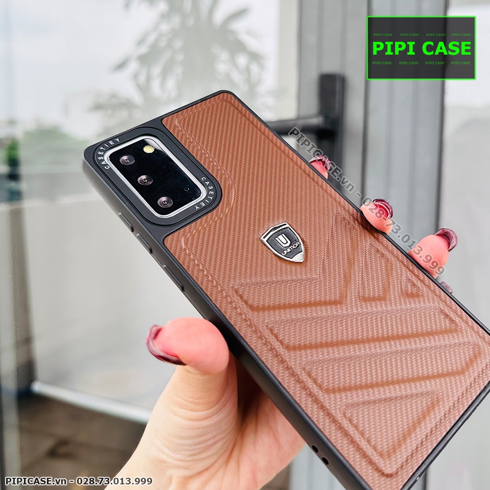 Ốp Lưng Samsung Note 20 - Time - Nâu