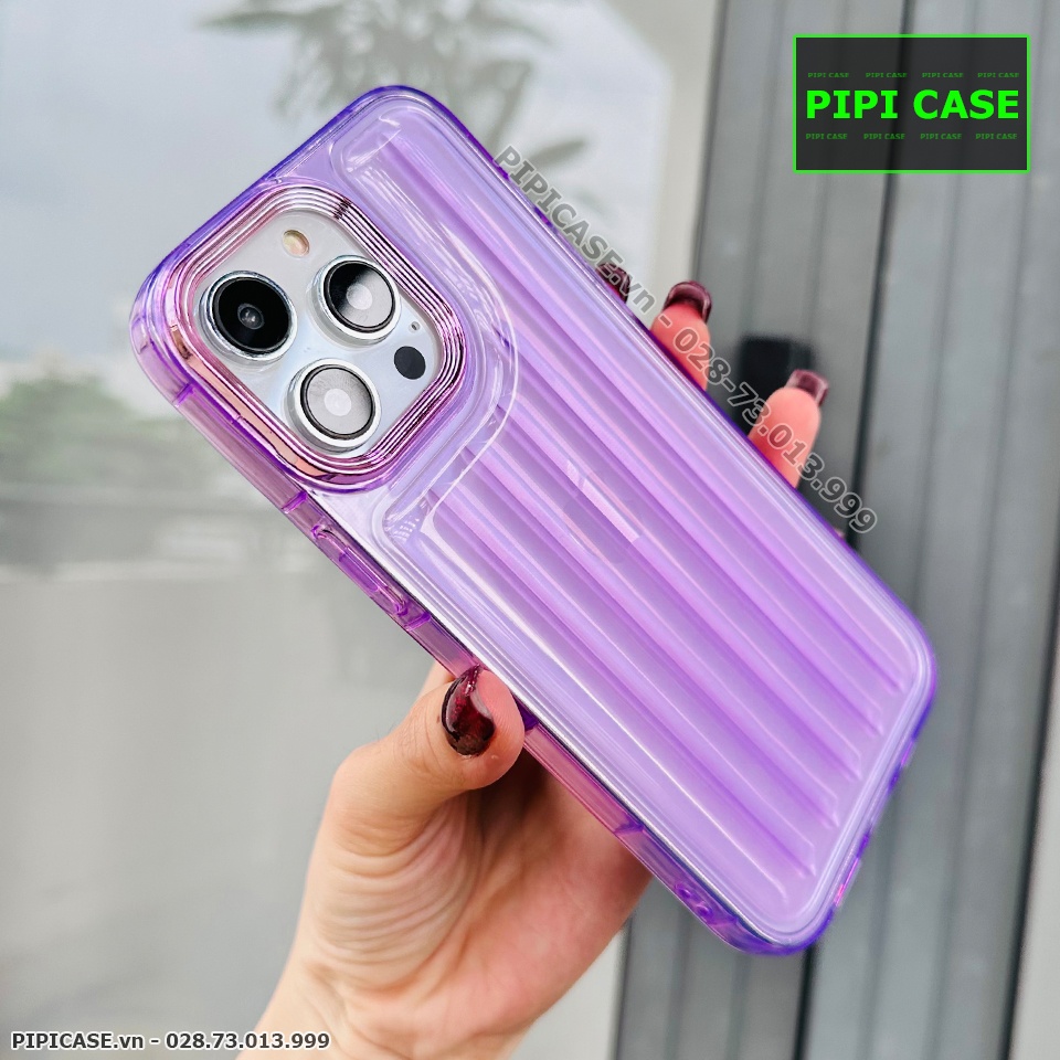 Ốp Lưng iPhone 13 Pro Max - Cute - Tím