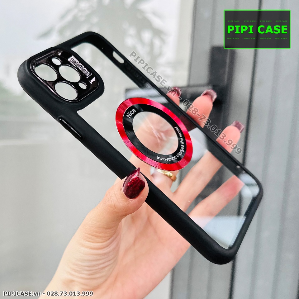 Ốp Lưng iPhone 11 Pro Max - Nice - Đỏ