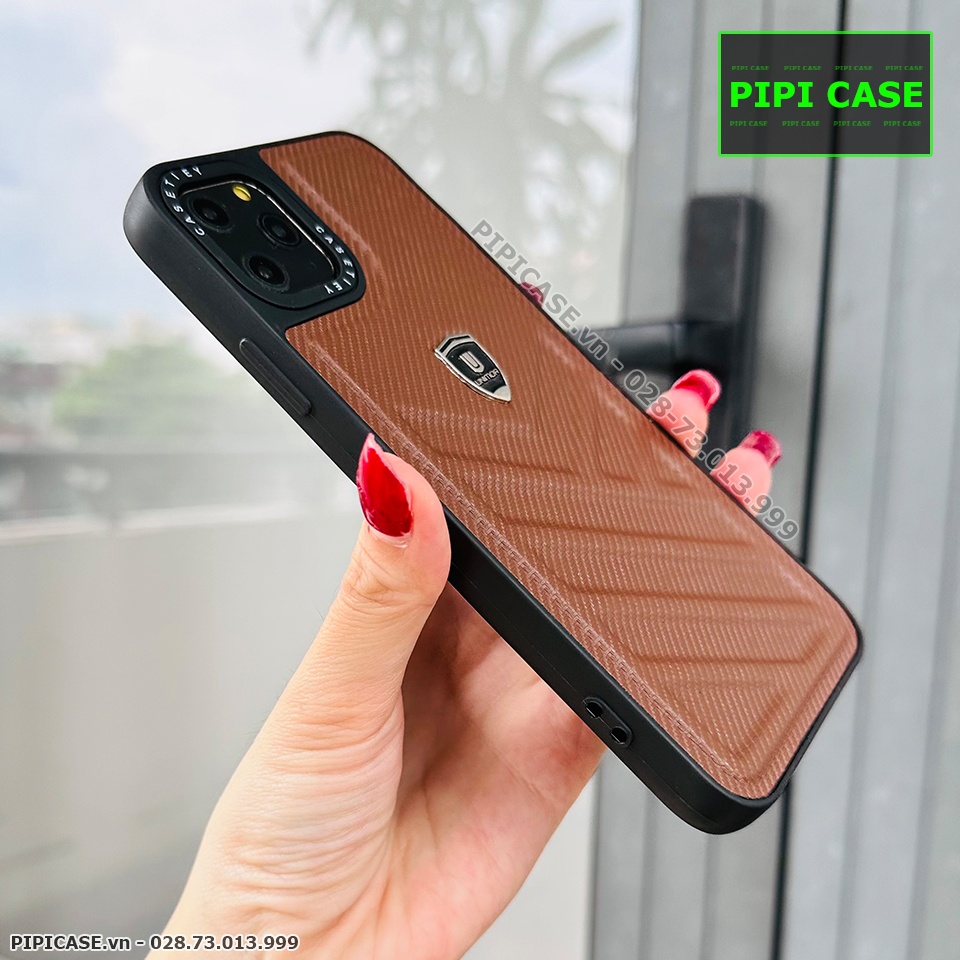Ốp Lưng iPhone 11 Pro Max - Time - Nâu