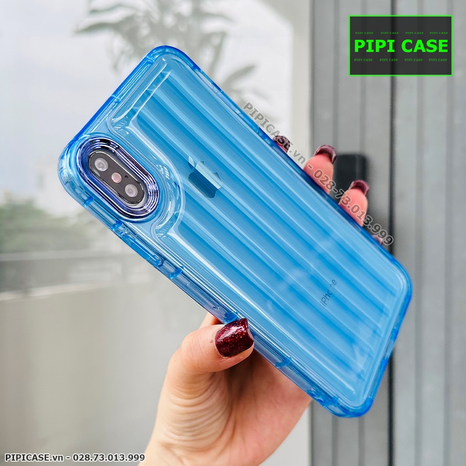 Ốp Lưng iPhone X / XS - Cute - Xanh Dương