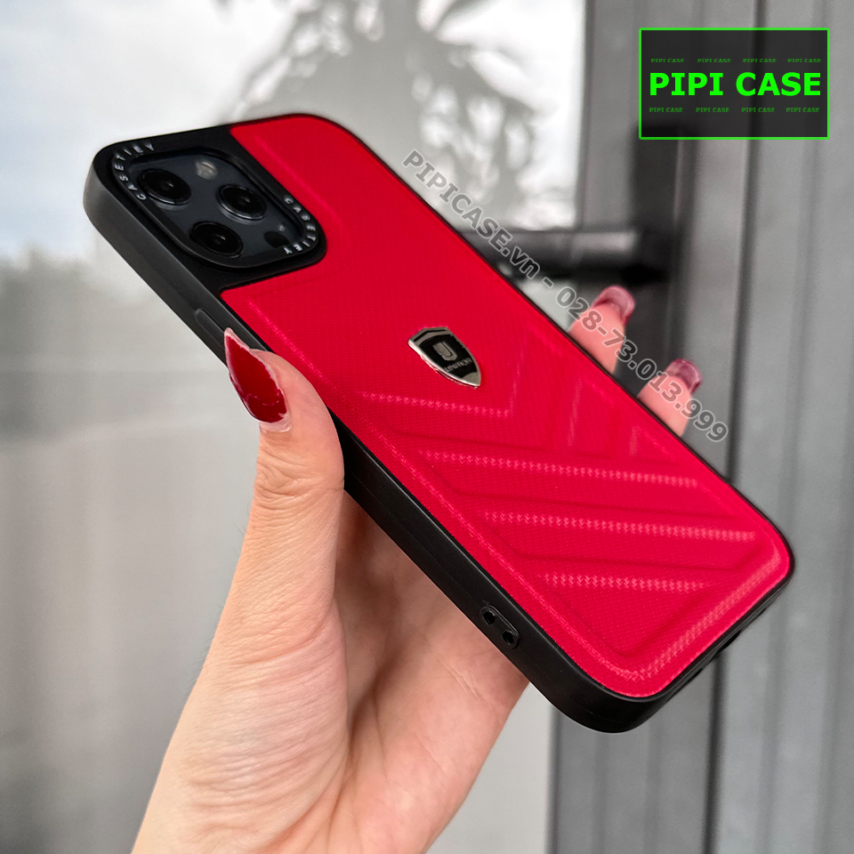 Ốp Lưng iPhone 12 Pro Max - Time - Đỏ