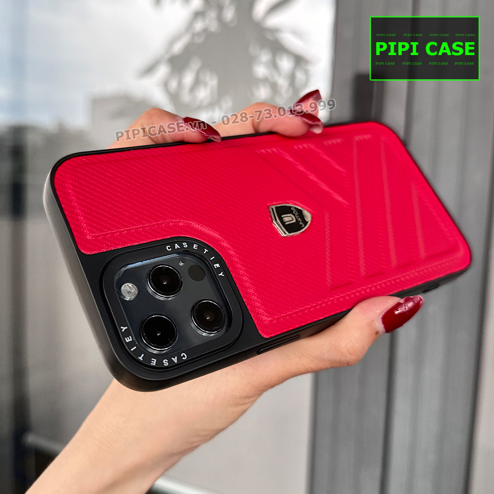 Ốp Lưng iPhone 12 Pro Max - Time - Đỏ
