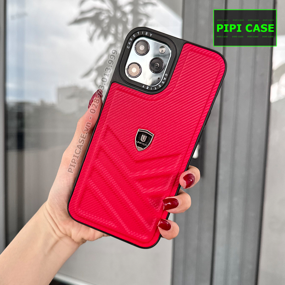 Ốp Lưng iPhone 12 Pro Max - Time - Đỏ