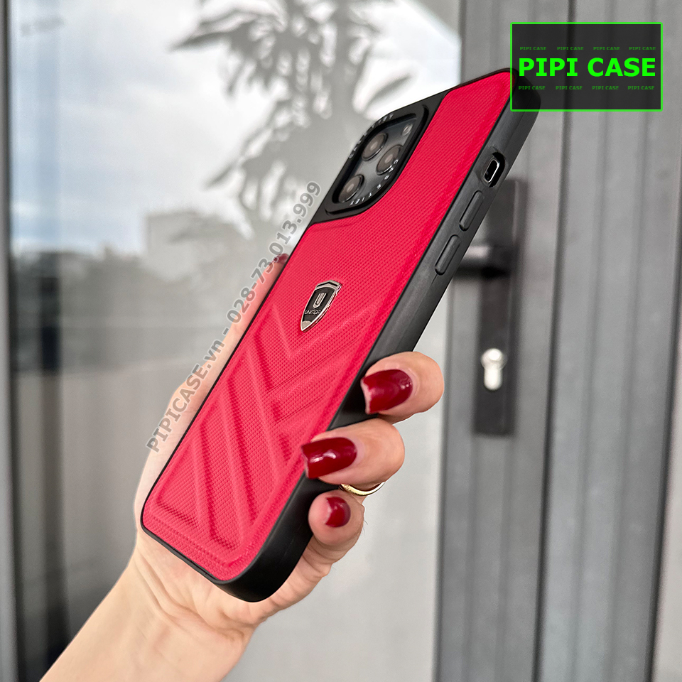 Ốp Lưng iPhone 12 Pro Max - Time - Đỏ
