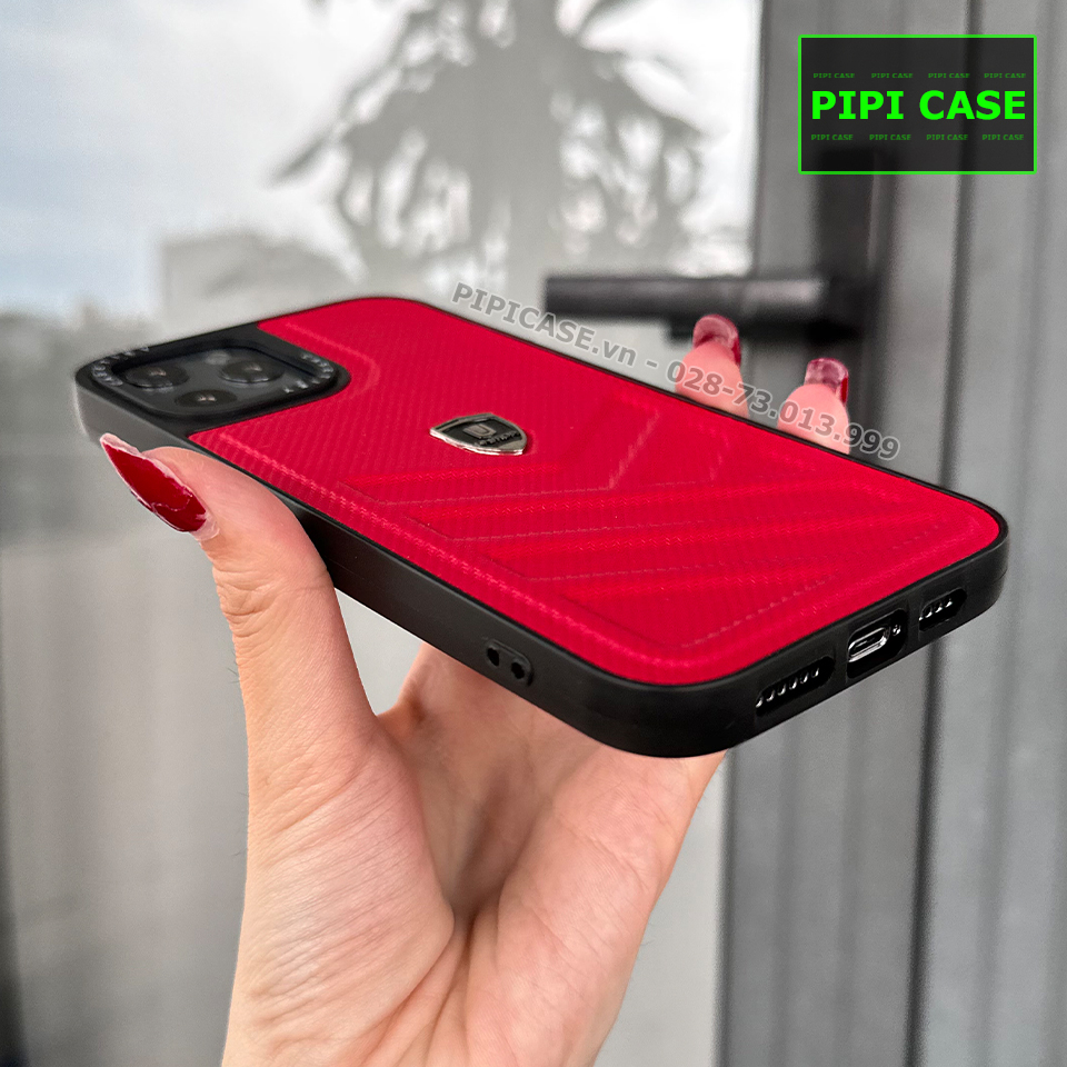Ốp Lưng iPhone 12 Pro Max - Time - Đỏ