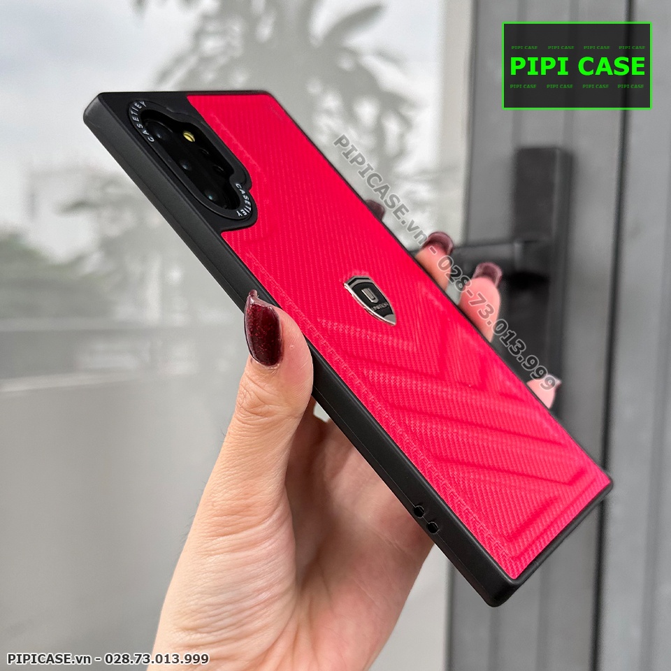 Ốp Lưng Samsung Note 10 Plus - Time - Đỏ