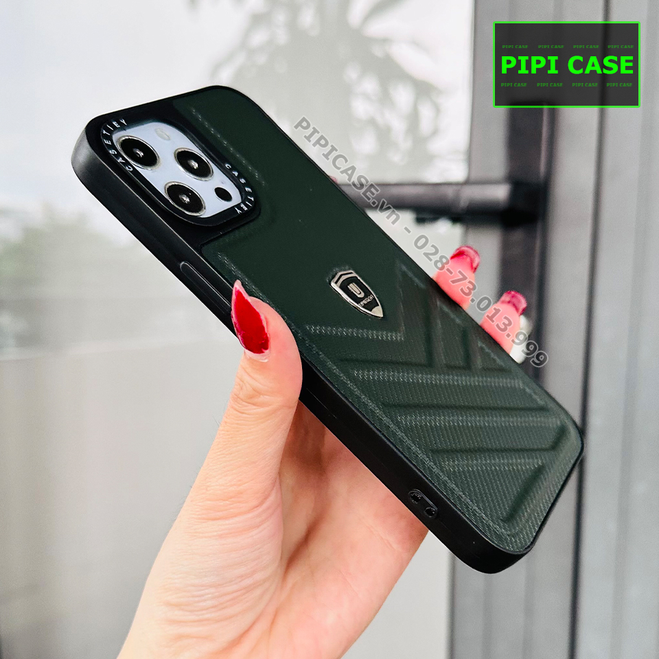 Ốp Lưng iPhone 12 Pro Max - Time - Xanh Rêu