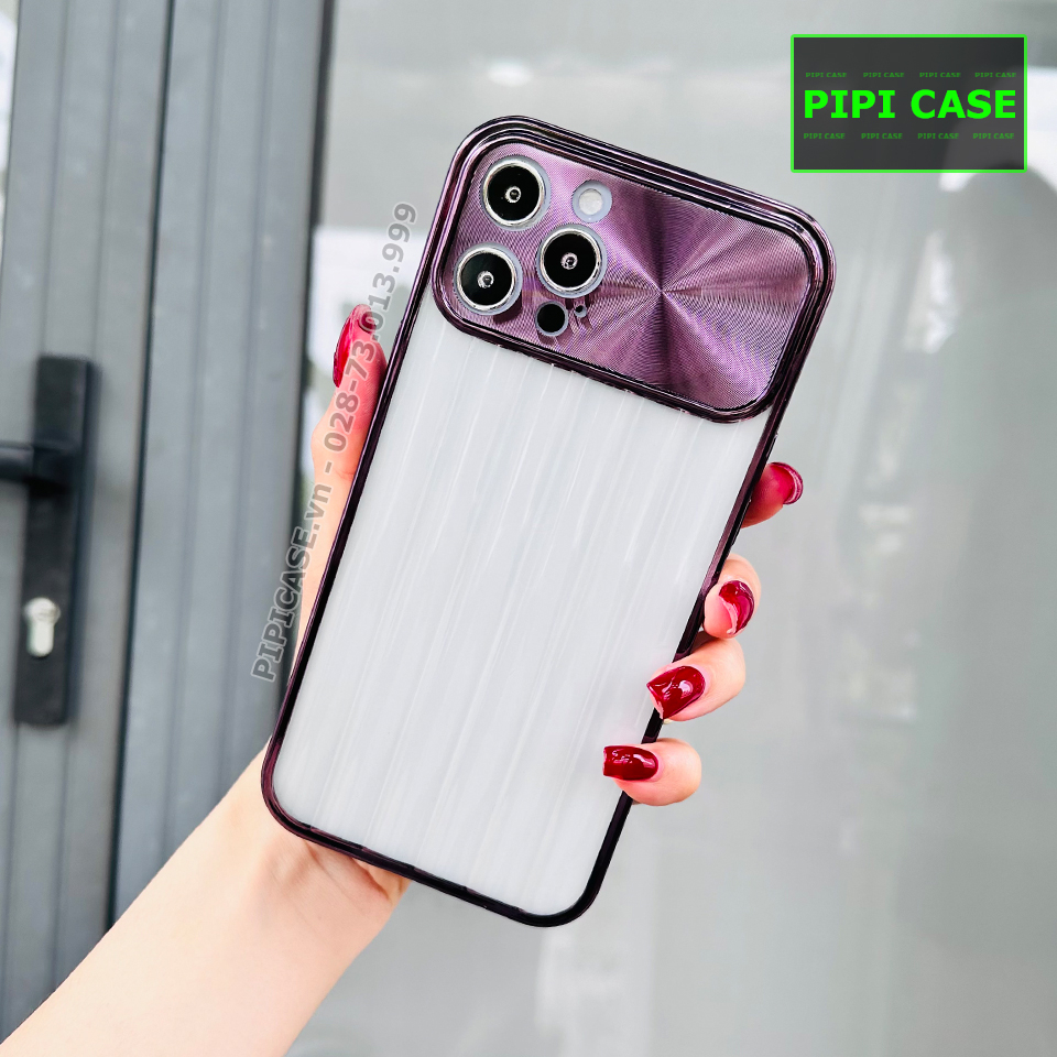 Ốp Lưng iPhone 12 Pro Max - Cin - Tím