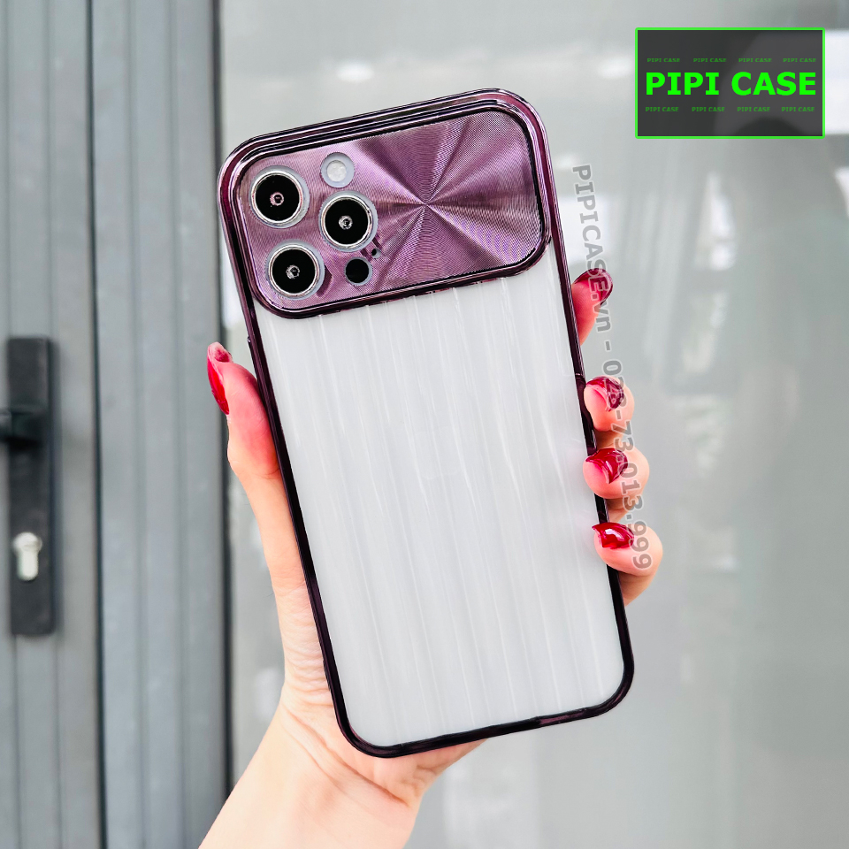 Ốp Lưng iPhone 12 Pro Max - Cin - Tím