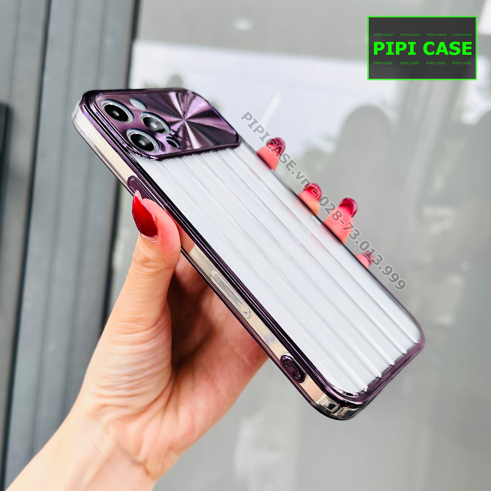 Ốp Lưng iPhone 12 Pro Max - Cin - Tím