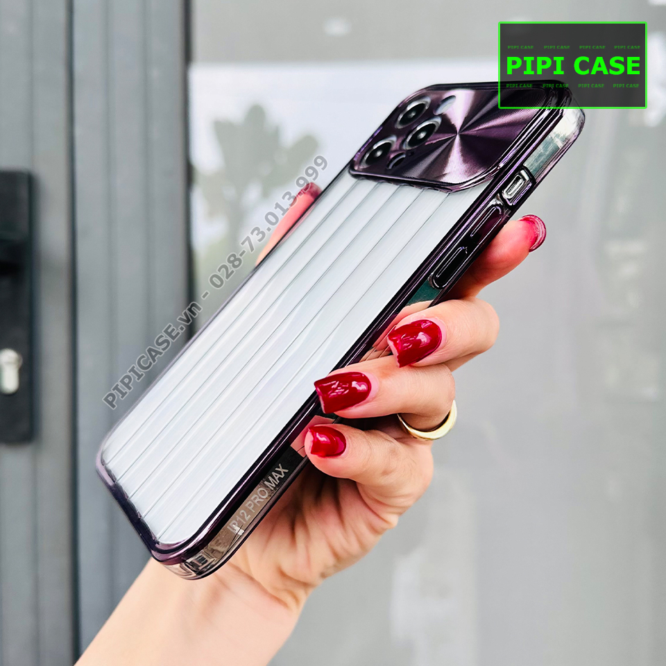 Ốp Lưng iPhone 12 Pro Max - Cin - Tím