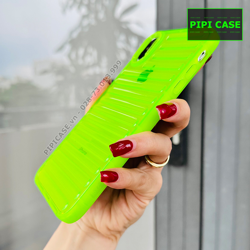 Ốp Lưng iPhone XS Max - Soon - Xanh Dạ Quang