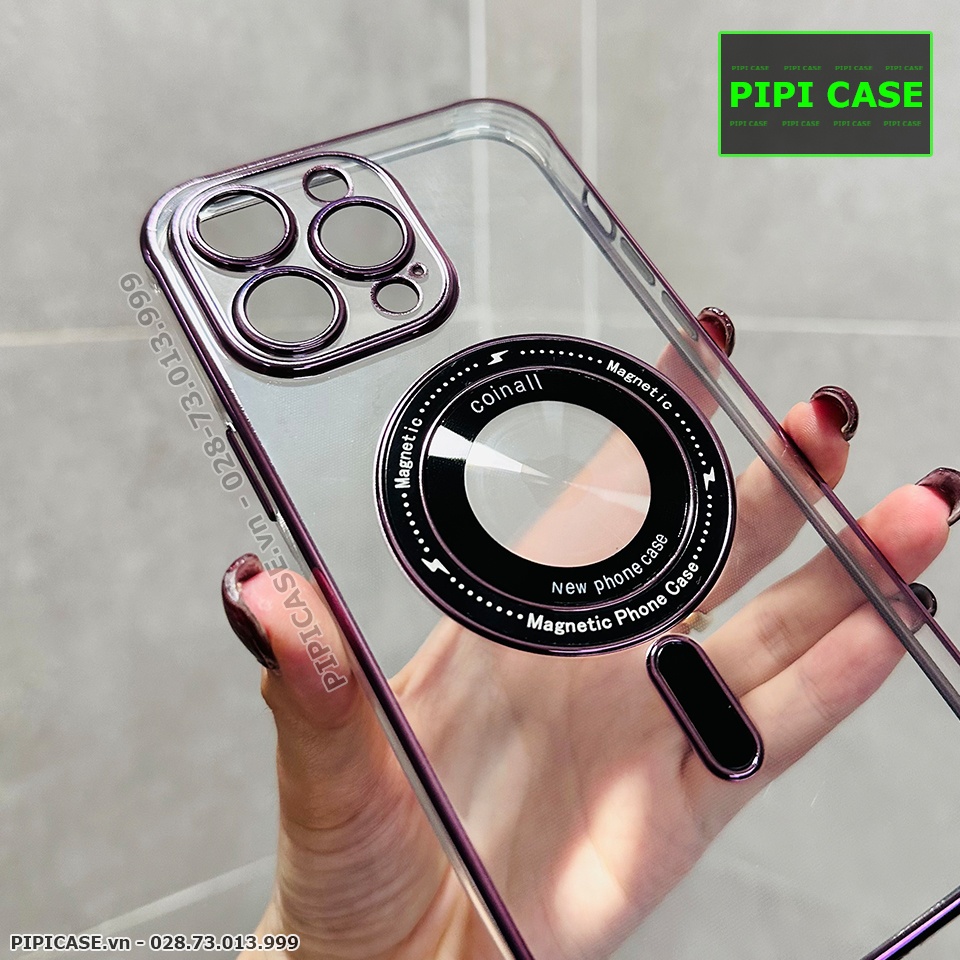 Ốp Lưng iPhone 13 Pro Max - Tom - Tím