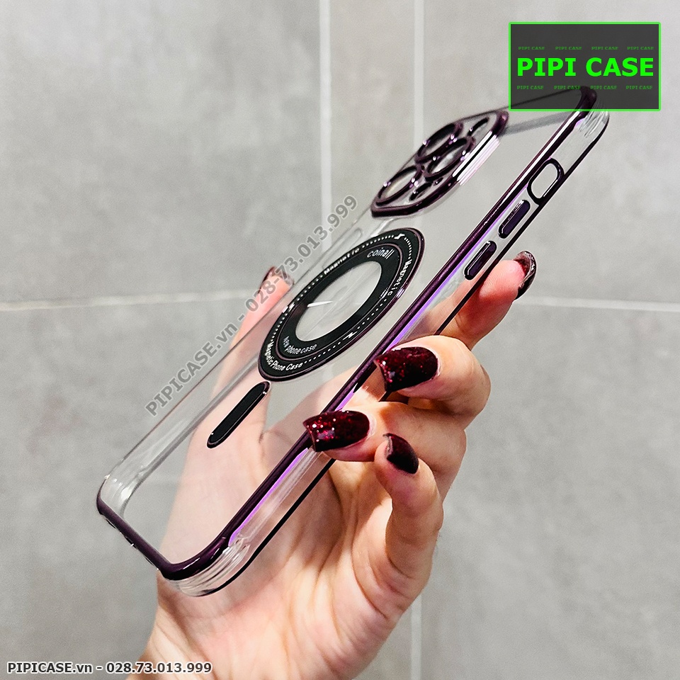 Ốp Lưng iPhone 13 Pro Max - Tom - Tím