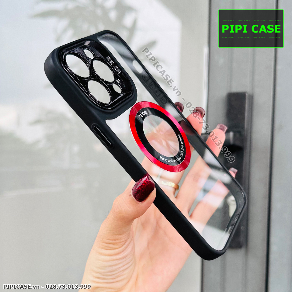 Ốp Lưng iPhone 13 Pro Max - Nice - Đỏ