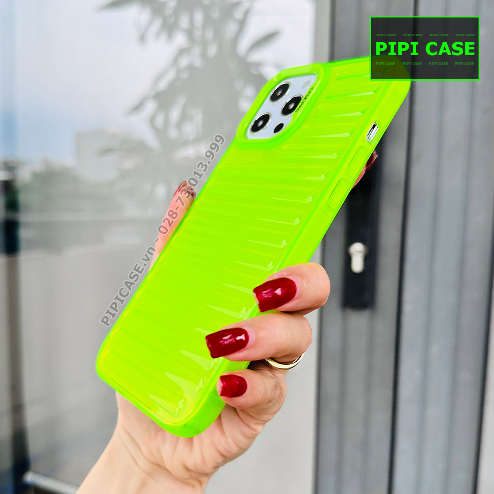 Ốp Lưng iPhone 12 Pro Max - Soon - Xanh Dạ Quang